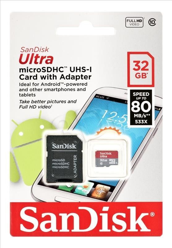 Thẻ nhớ Micro SDHC Sandisk 32GB 98MB/s 