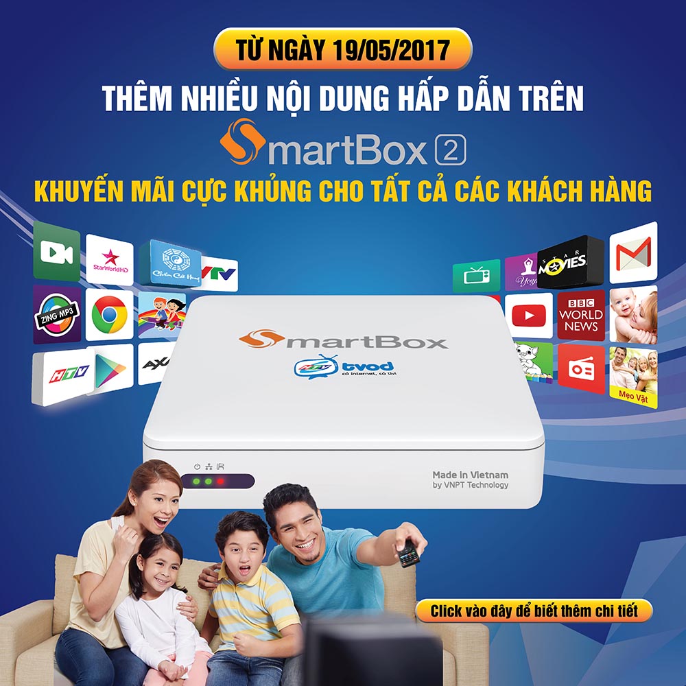 TV Box Smartbox 2 VNPT 